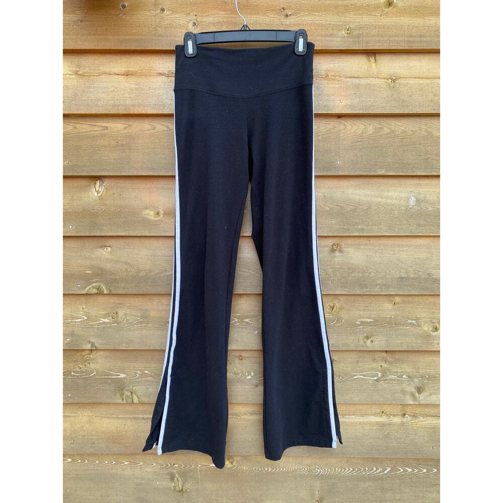 Victoria's Secret black athletic flare pants